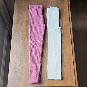 Thick warm footless tights bundle